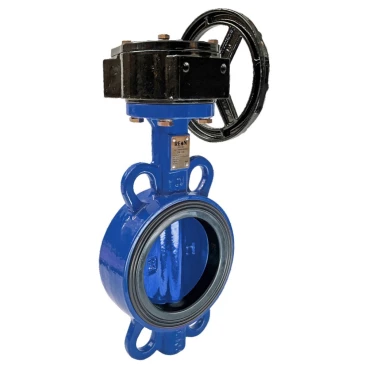 Затвор дисковый поворотный REON Ду50 Ру16 EPDM RSV82 корпус - чугун, диск - чугун, редуктор в Туле