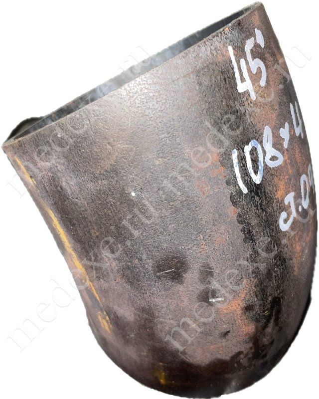 Отвод 45-108х4 ст.09г2с 45 град. 2 исп. ГОСТ 17375-2001 МС01 в Туле