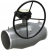 Кран шаровый LD КШЦПР Gas 065.025.П/П.03. из стали 09Г2С Ду65 Ру2,5МПа с редуктором в Туле
